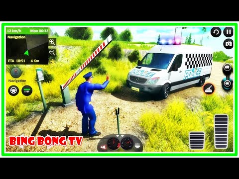 Offroad Police Van DriveTransporter Sim 2020 - Cargo Transporter Driving | Best Android GamePlay