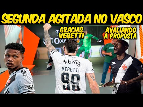 GLOBO ESPORTE RIO💢SEGUNDA💢VASCO TEM ATUAÇÃO IRREGULAR E FICA NO EMPATE💢DESPEDIDA DO VEGETTI💢RAYAN💢E+