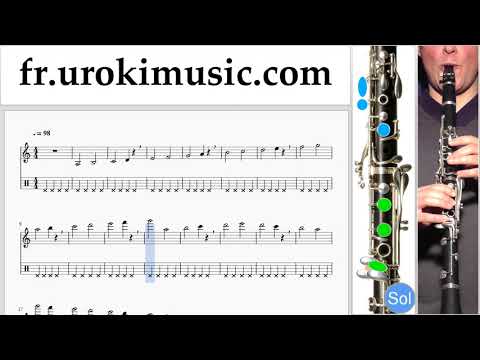 Comment Jouer de la Clarinette Major Lazer & DJ Snake - Lean On Tab Tablature Partie#1 Exerce um