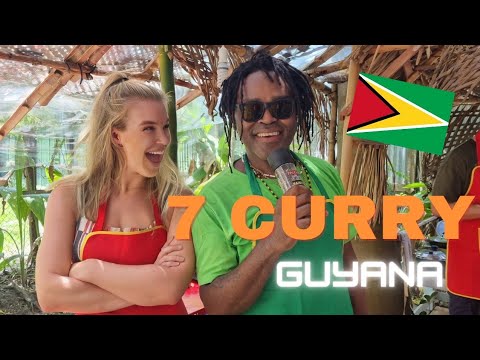 7 CURRY in GUYANA | Learning to make seven curry in Georgetown