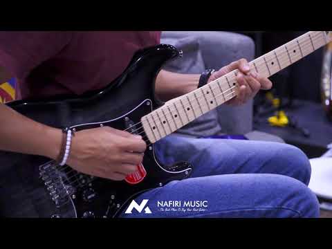 Электрогитара SQUIER AFFINITY STRATOCASTER HSS MN BLACK BURST - фото 3 - id-p1562854621