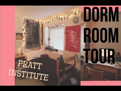 NYC DORM ROOM TOUR | Pratt Institute