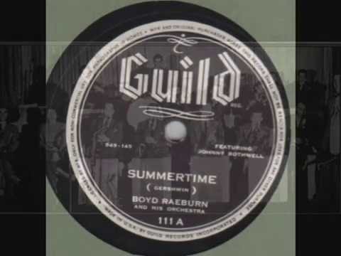 78rpm: Summertime - Boyd Raeburn and his Orchestra, 1945 - Guild 111