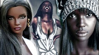 Даки Тот(Duckie Thot) - темнокожая модель с кукольной внешностью
