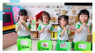 Hoạt động Trò chơi với số lượng  - Lớp Lá 2