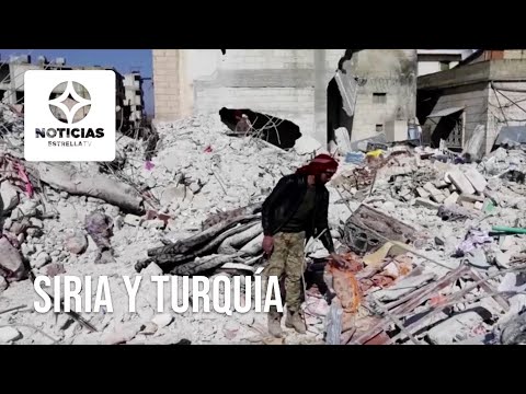 Héroes rescatan a sobrevivientes del terremoto en Siria y Turquía