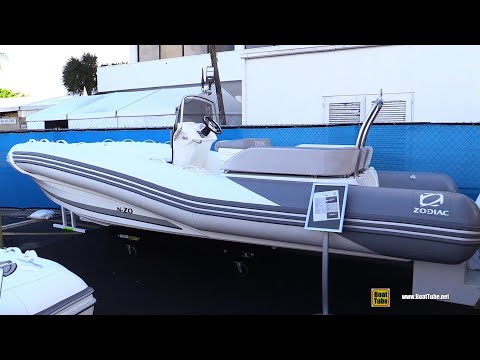 2021 Zodiac N-ZO 680 Inflatable Boat Walkaround Tour - 2020 Fort Lauderdale Boat Show