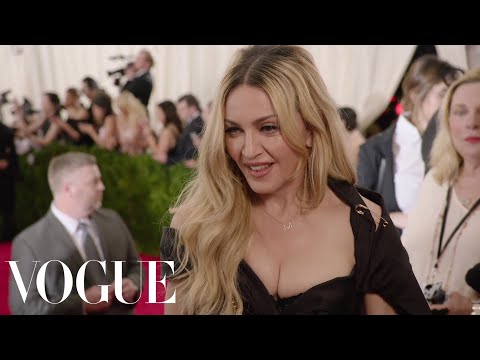 Madonna and Diplo at the Met Gala 2015 | China: Through the Looking Glass