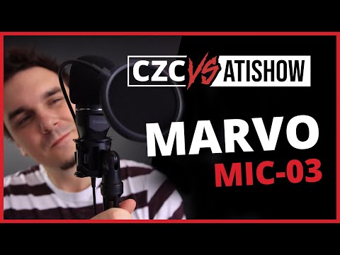 Mikrofonas žaid. Marvo MIC-03 video