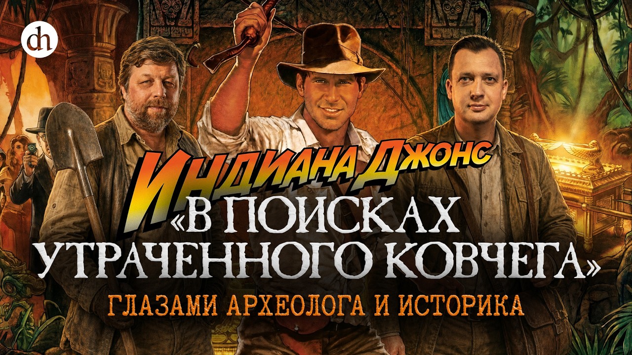 «Индиана Джонс» глазами археолога и историка. Часть 1 / Александр Бутягин и Е?