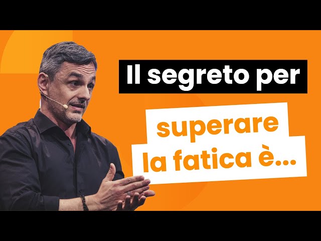 Videouttalande av fatica Italienska