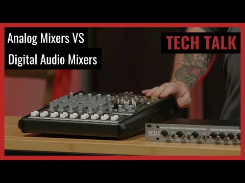 Analog Mixers vs Digital Audio Mixers on Pro Acoustics Tech Talk Episode 74