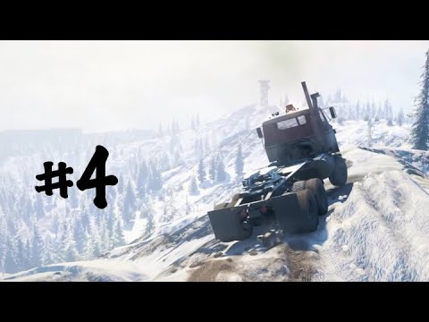 SnowRunner - Walkthrough part 4 - Next watchtower - No Commentary