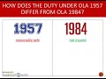 Occupier's Liability  - The 1984 Act