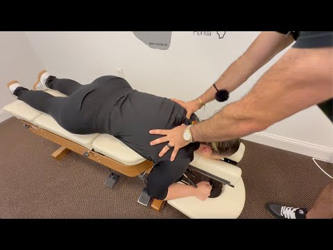 One pull. A FULL RESET!! Her Back pain was Gone!
