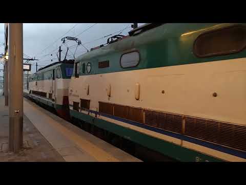 ICN 1963 Milano Cle - Catania Cle (E444.079 + 016) a Milano Centrale