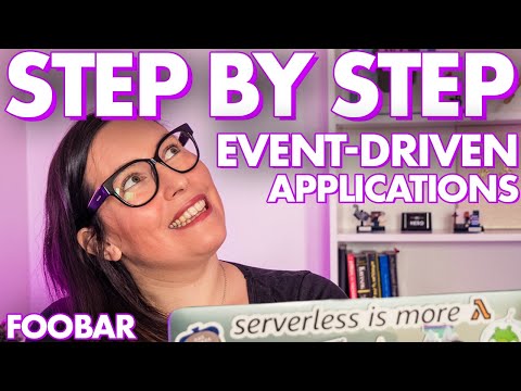 How to DESIGN EVENT-DRIVEN applications! The best method for production applications!