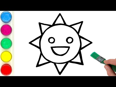 Mr.Sun Sprunki Animation | Drawing and Coloring Incredibox Sprunki Animation for Kids & Toddler