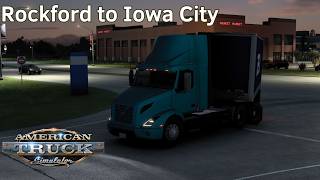 Rockford to Iowa City - Volvo VNR Electric - American Truck Simulator
