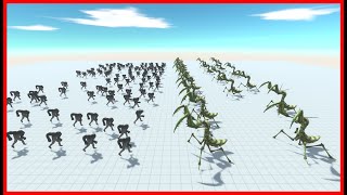 20x PRAYING MANTIS VS 120x KNOCKOUT ARTIST GORILLA 10xHP - ANIMAL REVOLT BATTLE SIMULATOR