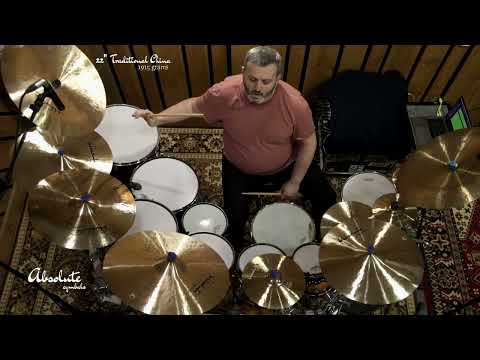 22" Absolute Cymbals Traditional China - 1915 grams