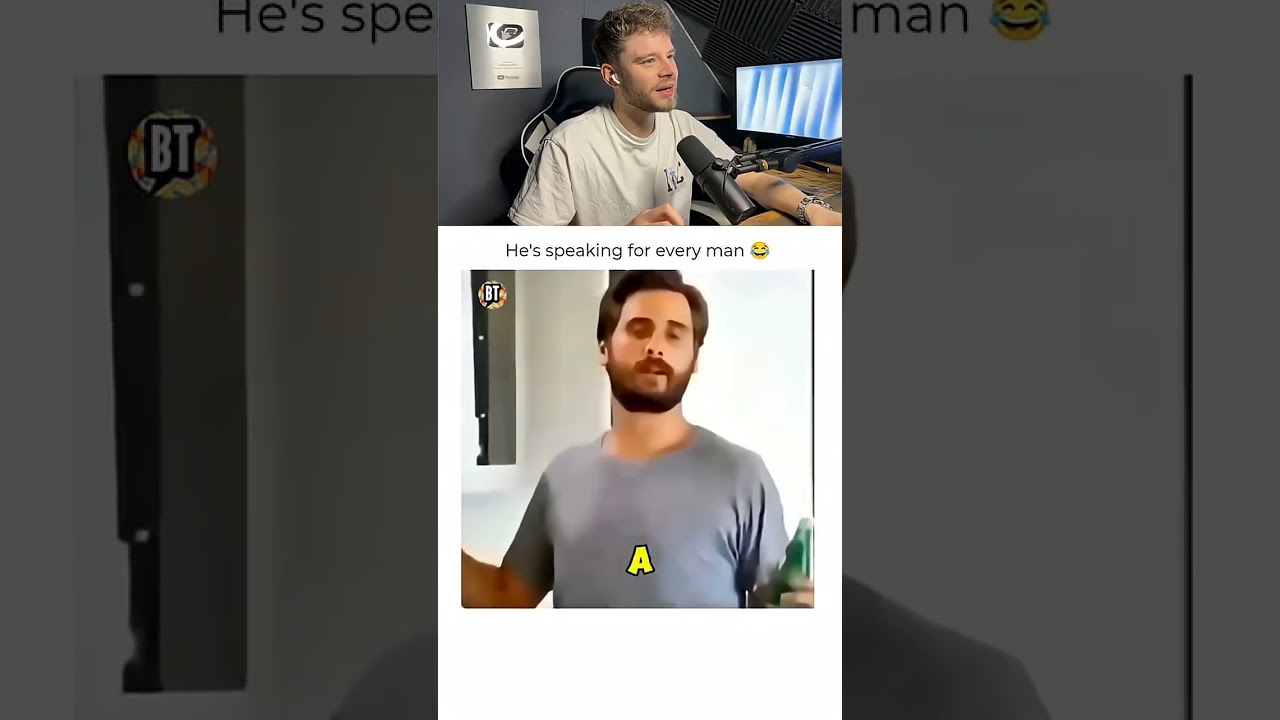 He’s speaking for every man 😂 1