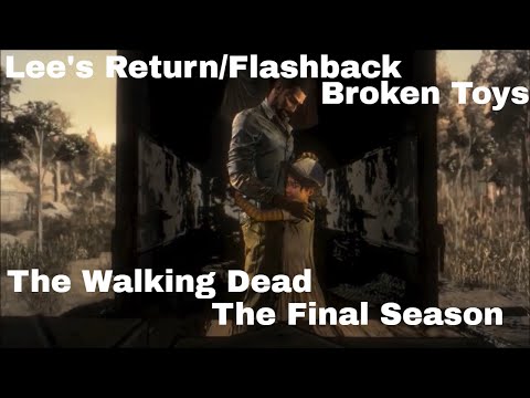 Lee Returns Flashback Scene - THE WALKING DEAD Game Season 4 Episode 3 (The Final Season)