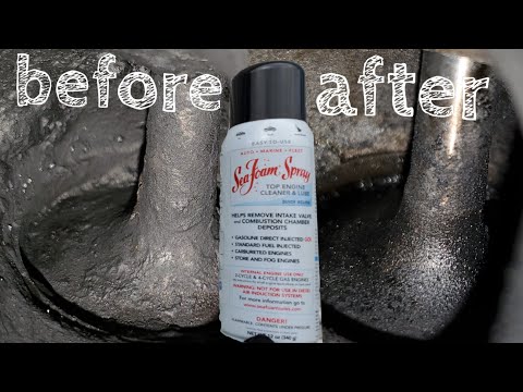 Seafoam intake valve cleaning part 2 WOW!