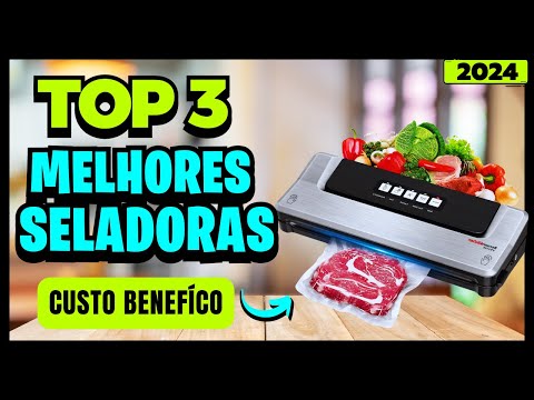 🏆Top 3 Melhores Seladoras a Vácuo Custo Benefício 2024/Qual a Melhor Seladora a Vácuo Doméstica