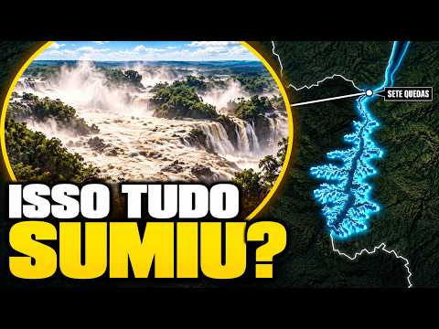 Sete Quedas: por que afundaram as cataratas de maior vazão do mundo?