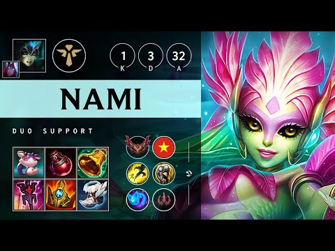 Nami Support vs Bard: Vision Controller - VN Grandmaster Patch 14.24