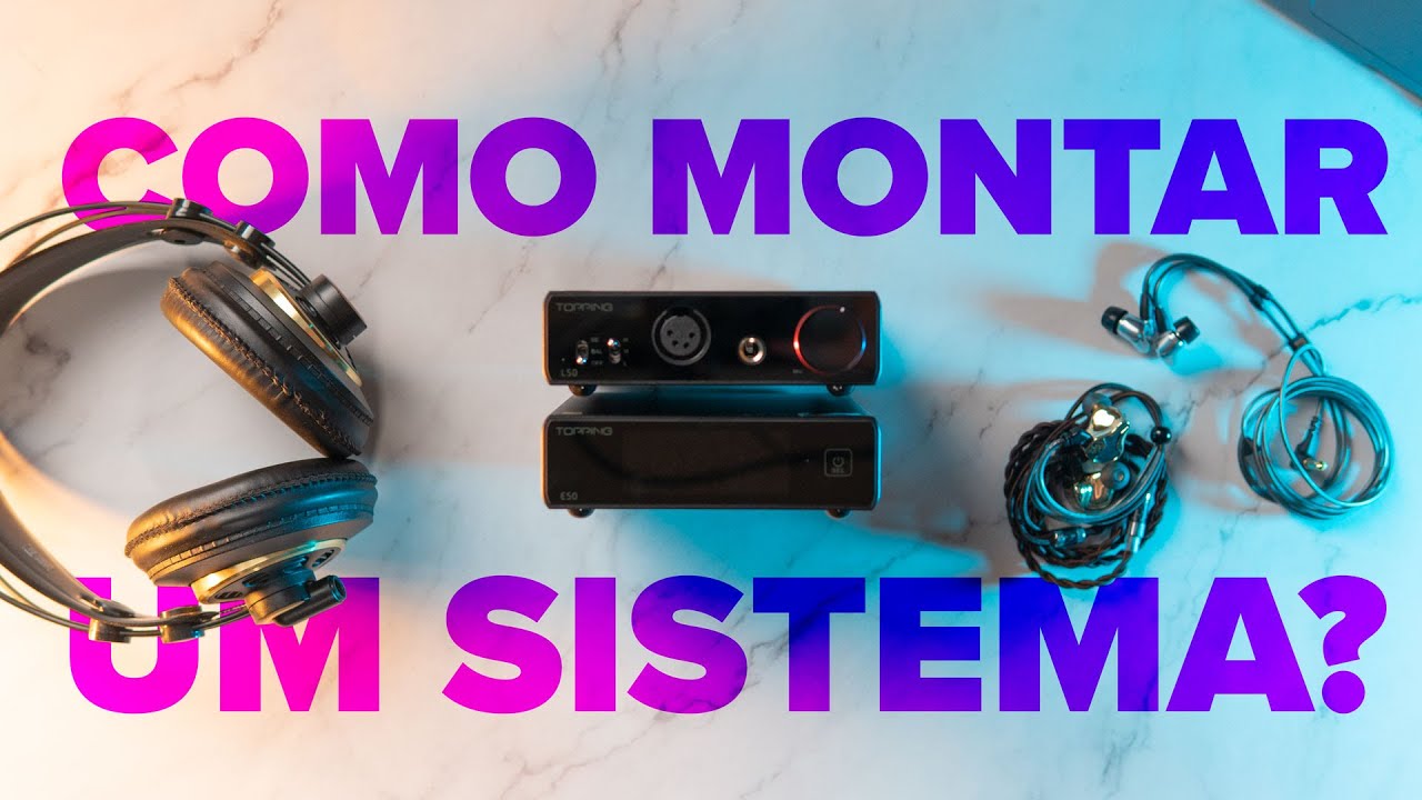 TUTORIAL de COMO MONTAR um SISTEMA de FONES