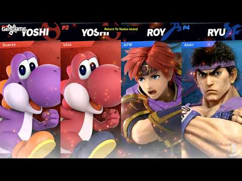 Return To Yoshi's Island - Raptor & Suarez Vs Wheezer & AFW Losers Round 5 - Smash Ultimate