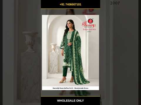 Ganeshji Sana Safina Vol 2 - Readymade Dress – product video thumbnail