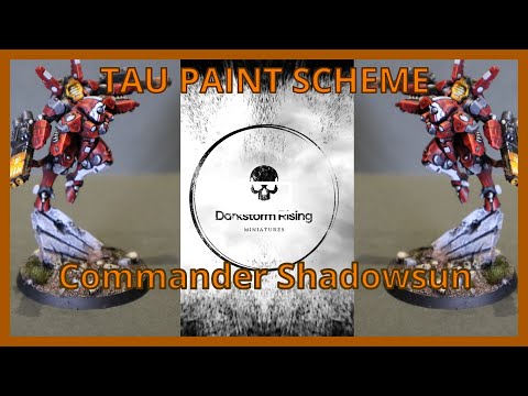 Tau Paint Scheme Commander Shadowsun