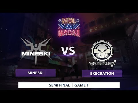 Mineski vs Execration Game 1 | MDL Macau SEA Qualifiers