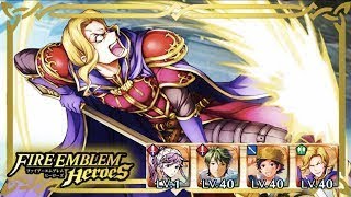 【実況】FEヒーローズ 配布星3だけでナーシェン戦ハード＆ミッション攻略！！！！