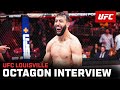 Dominick Reyes Octagon Interview UFC Louisville