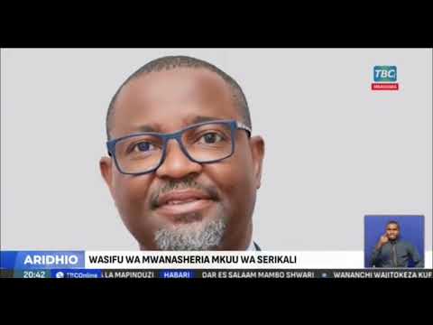 Profile of the Attorney General of the United Republic of Tanzania, Hon. Hamza S. Johari