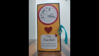 Rakhi Gift Idea|Raksha Bandhan Gift For Sister|Envelope Card For Raksha Bandhan|Gifts|Rakhi Special