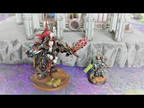 Warhammer 40k - Battlereport 432 - Black Legion vs. Death Watch
