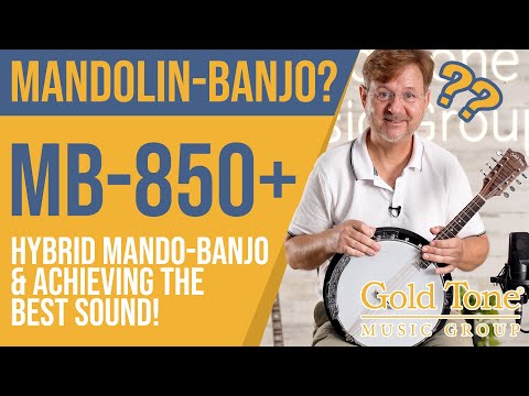 Gold Tone MB-850+/L Maple Neck 8-String Mandolin-Banjo w/Gig Bag image 11