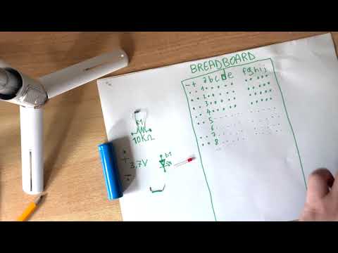 Elettronica - Come collegare e accendere un led su breadboard