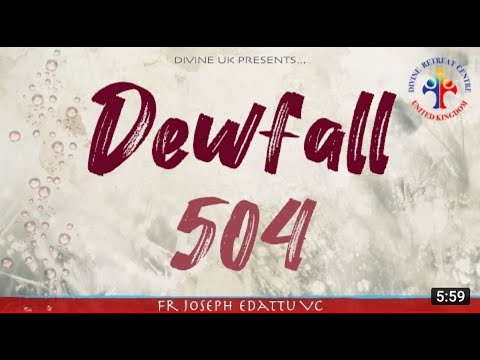Dewfall 504 - you are loved, you are valuable, you are precious