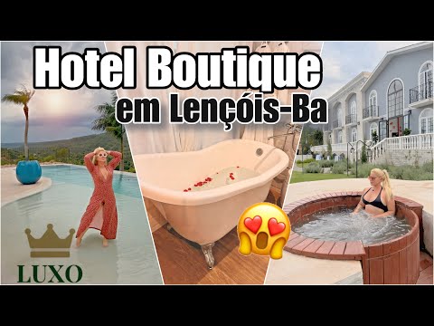 LUXO EM LENÇÓIS-BA | Ficamos no VILA PUGLIESI Hotel Boutique