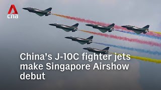 China’s J-10C fighter jets make Singapore Airshow debut