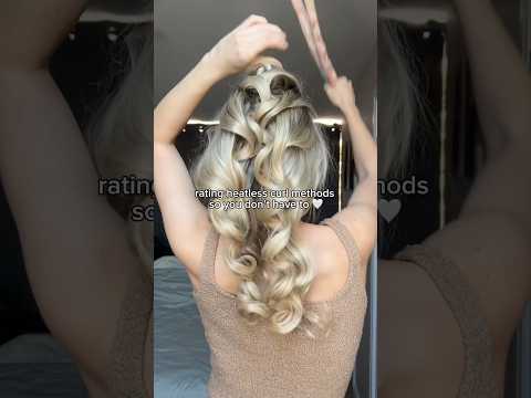 a breakdown of my heatless curl faves 💞  #heatlesscurls #unicorncurls #healthyhairtips #sockcurls