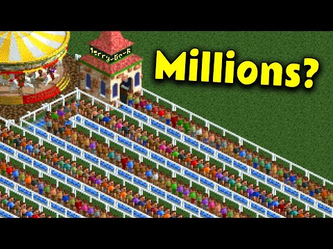 What is the Longest Queue Line Possible in RollerCoaster Tycoon 2?
