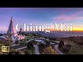 FLYING OVER CHIANG MAI, THAILAND 4K - Relaxing Music