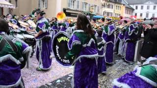 preview picture of video 'Fasnacht Laufen 2014, Dienstag Abend: Lumpesammler'